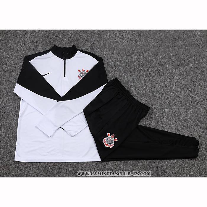 Chandal de Sudadera del Corinthians 25-26 Blanco